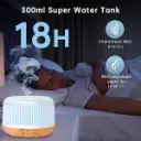 Humidificador USB Redondo Grande 7 Colores (Sin filtro - apto aceites) 3.webp