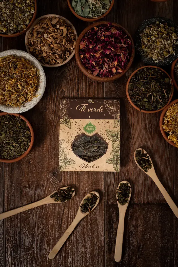 Hierbas en sobre TÉ VERDE.webp