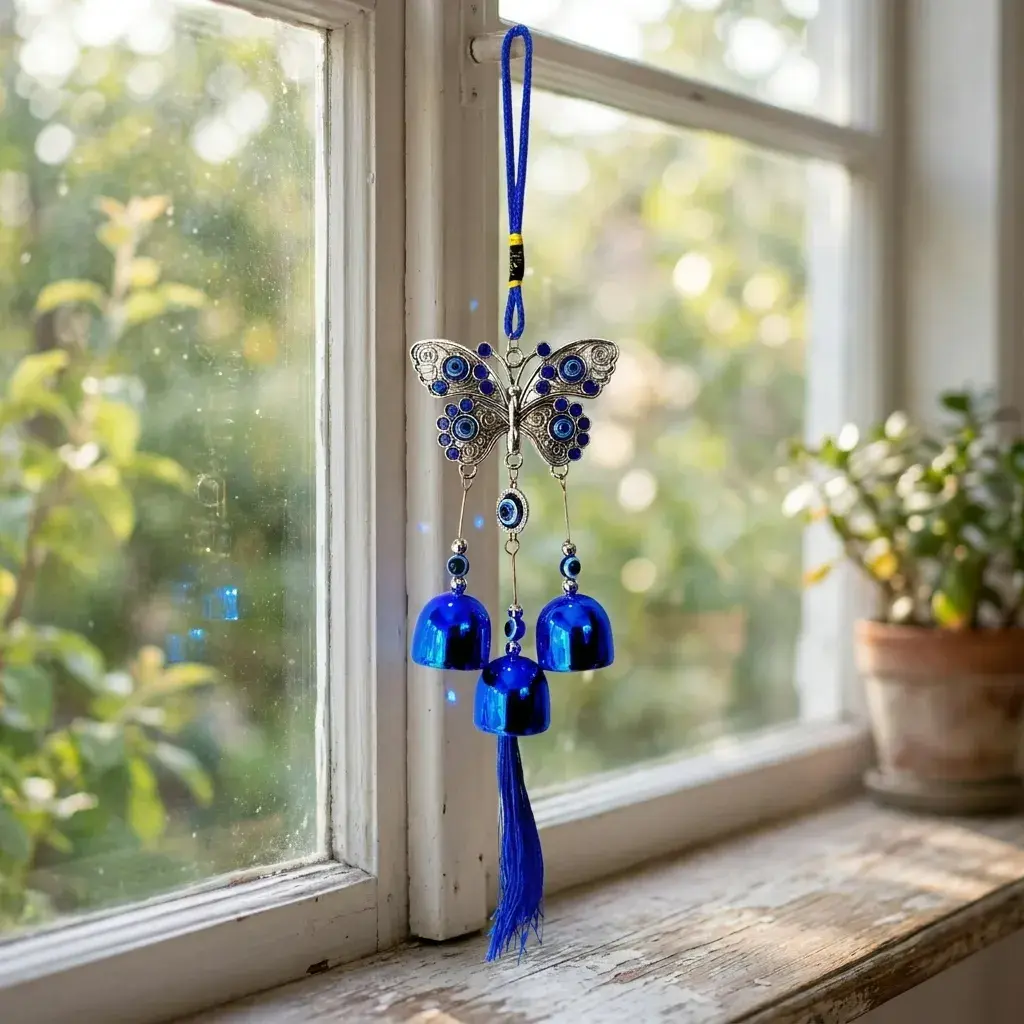 Colgante - Mariposa azul con campanitas (30x7cm)_WEBP.webp