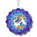 Windspinner 30cm - Colibri y mariposa.webp
