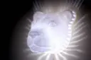 Lámpara 3D León con Efecto de Luz