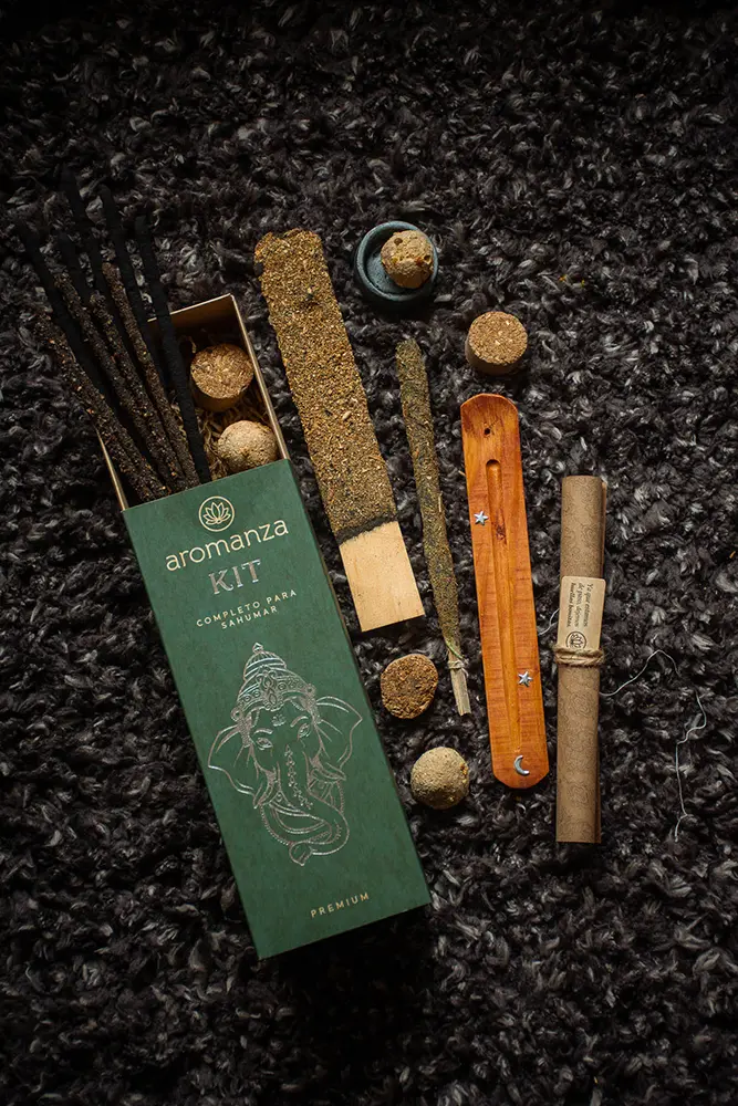 Box Kit Completo para sahumar
