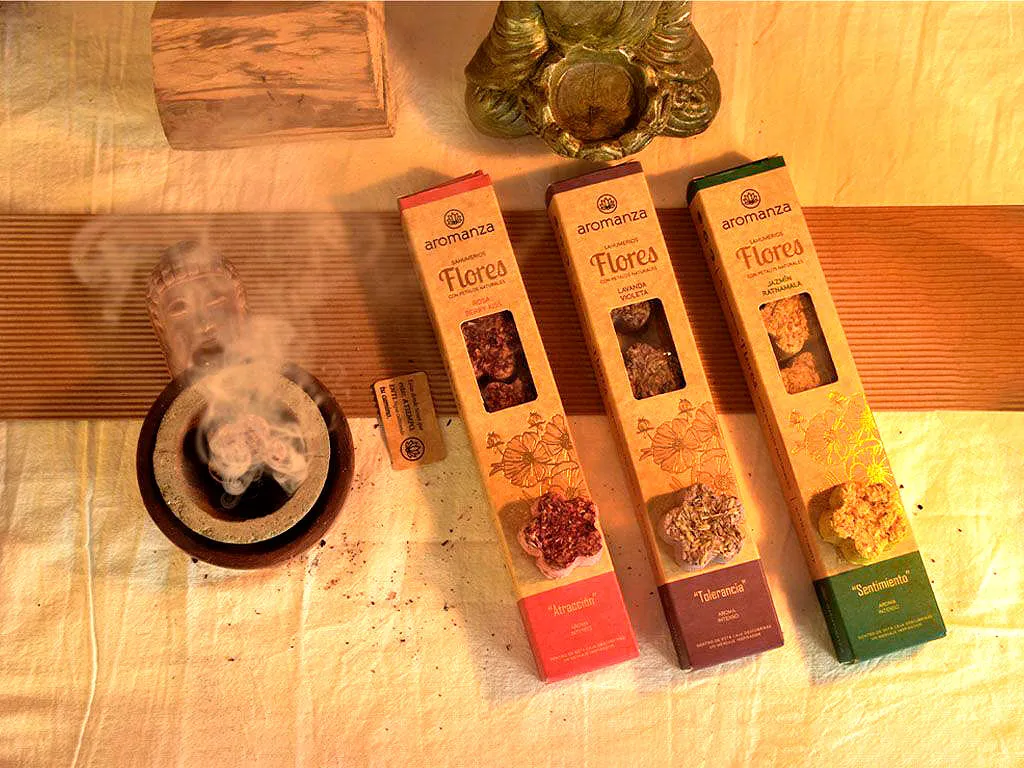 Pastillas Flores Aromanza x6