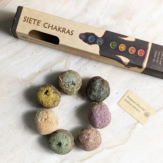 Esferas Mágicas 7 Chakras Aromanza Orgánica