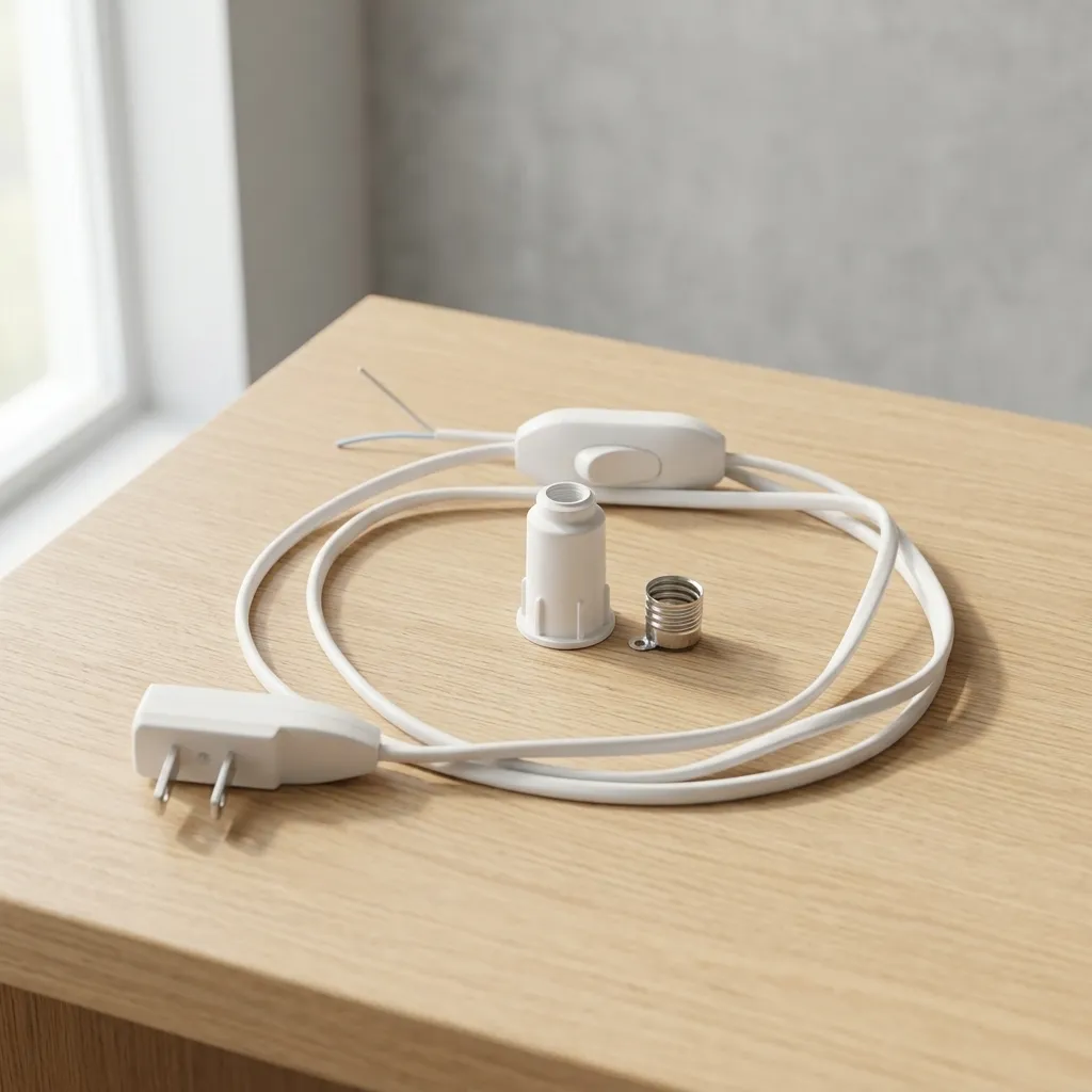 Kit Eléctrico para lámpara de Sal con Tecla