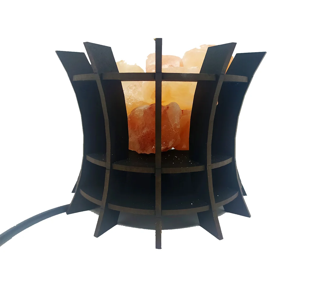 [SAL-045] Lámpara de Sal  Doce curvas