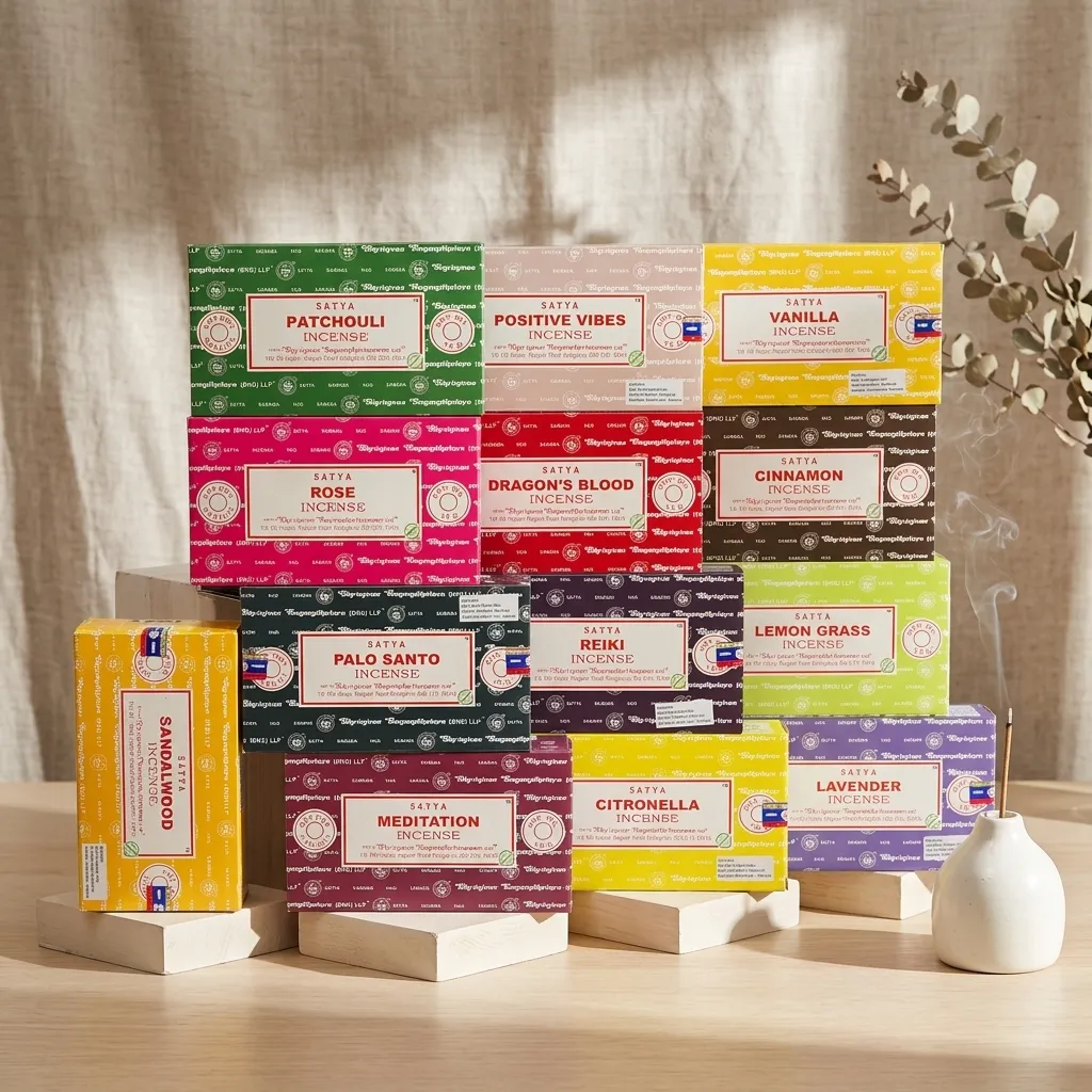 Sahumerios Satya Aromas Caja x12
