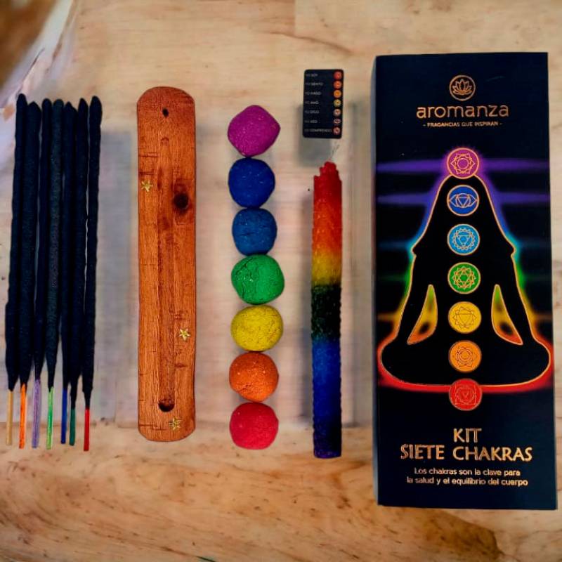 Box Kit 7 Chakras Aromanza