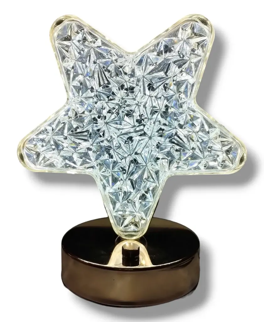 Lámpara Estrella Plena 3 Colores - Recargable USB