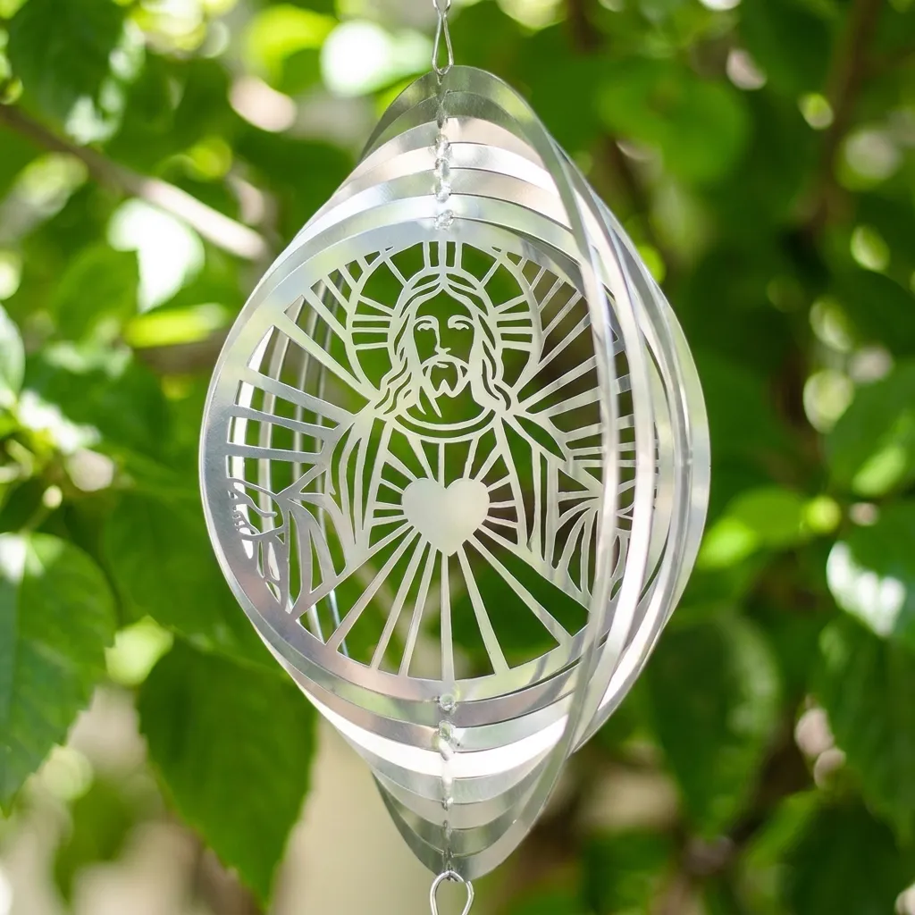 WindSpinner 20cm - Jesús (Acero Inox.)