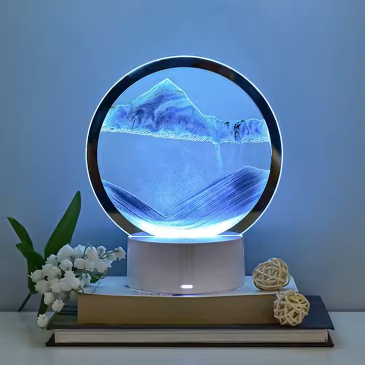 Lampara de Arena Movediza - RGB, USB