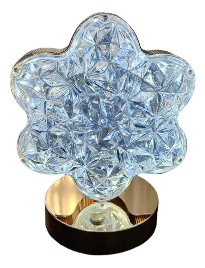 Lámpara Flor 3 Colores - Recargable USB