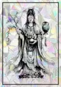Sticker Suncatcher (Atrapasol) - 021. Kwan Ying