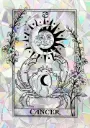 Sticker Suncatcher (Atrapasol) - 034. Signo Cáncer