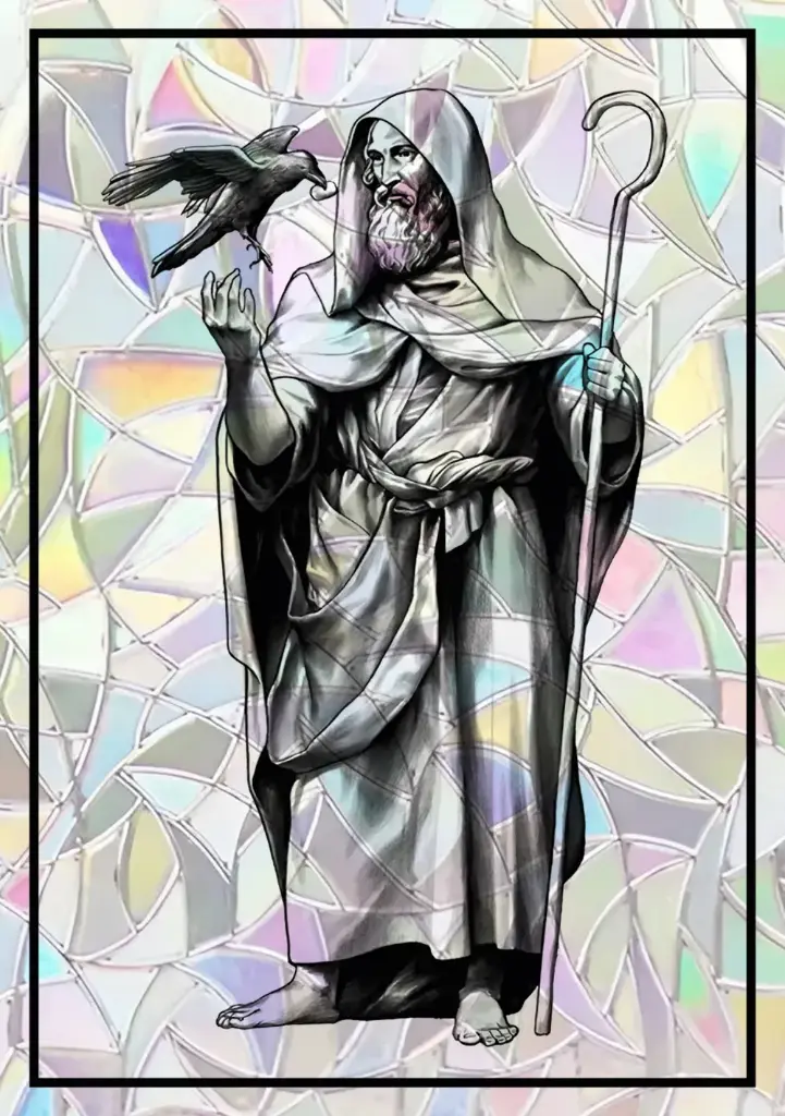 Sticker Suncatcher (Atrapasol) - 043. San Benito