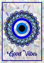 Sticker Suncatcher (Atrapasol) - 052. Ojo turco