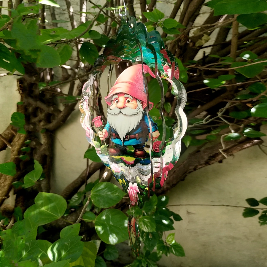 Windspinner Pintado 30cm - Duende (Brillante)