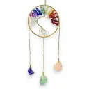 Colgante de Cristales - Arbol de la vida 7 chakras (Grande)