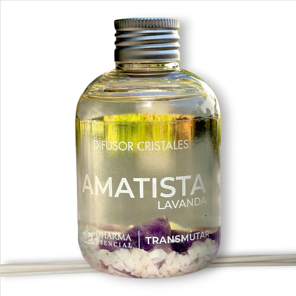 Difusor con Cristales - Amatista & Lavanda (150ml)