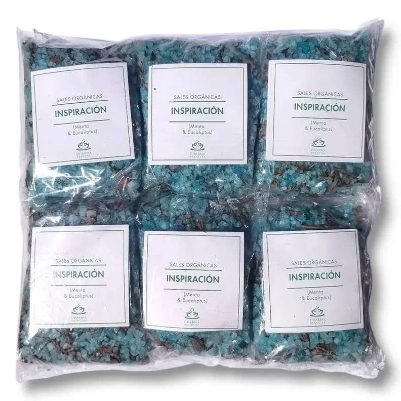 Pack x6 - Sales de Baño de Descarga INSPIRACIÓN (125gr)