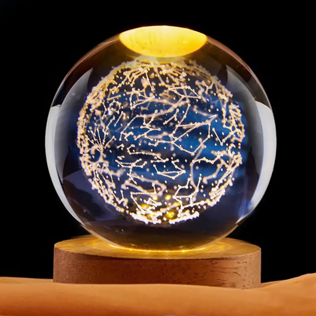 Lamp. Esfera de Vidrio - Constelaciones (6cm)