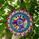 Windspinner Pintado 30cm - Mandala pintoresco (Liquidación)