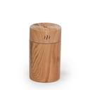 Humidificador USB cilíndrico Color MADERA (Ideal para autos)