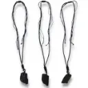 Dije Turmalina con soga Grande (3-5cm)