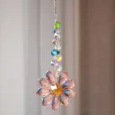 Colgante Atrapasol - Flor de Cristales (28x5cm)