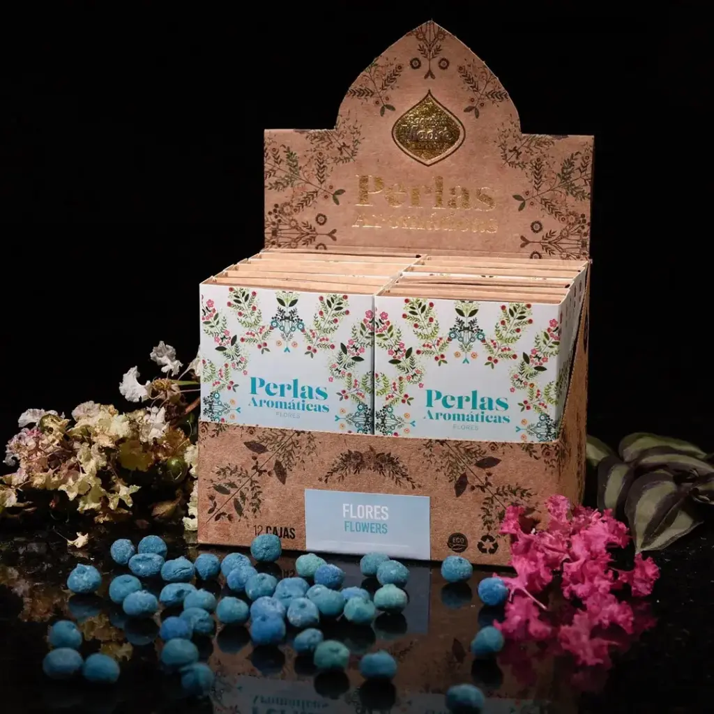 Perlas Aromáticas Flores S.M. x12 Cajas