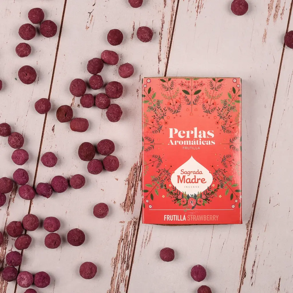 Perlas Aromáticas Frutilla S.M. x1   Caja