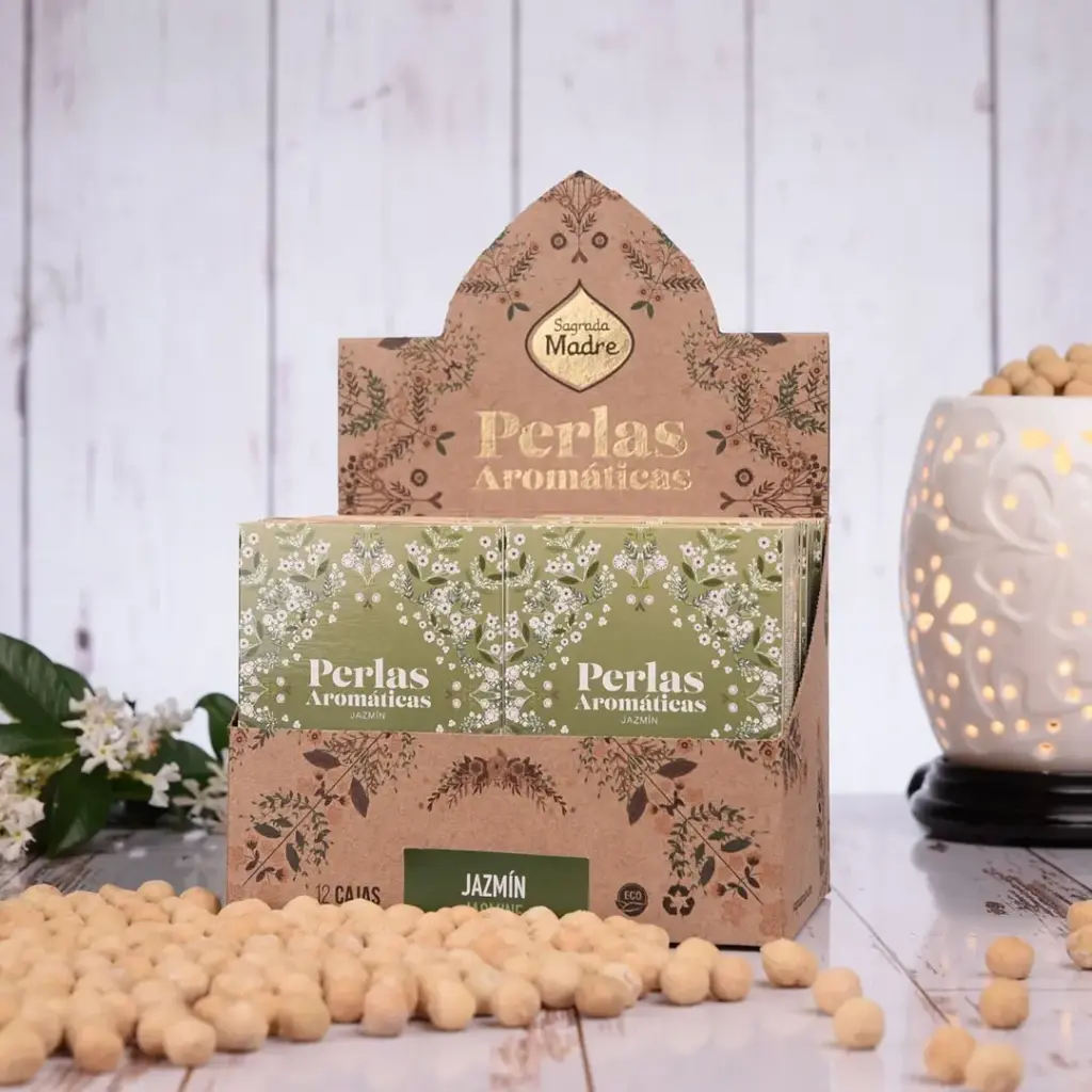 Perlas Aromáticas Jazmín S.M. x12 Cajas