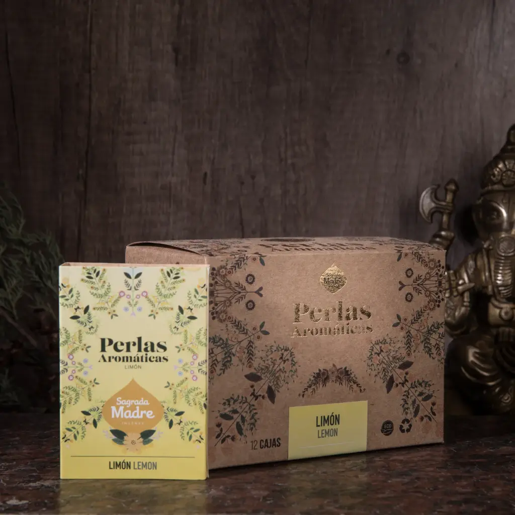 Perlas Aromáticas Limón S.M. x12 Cajas