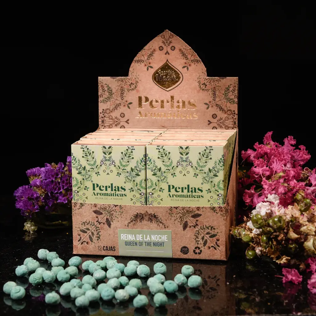 Perlas Aromáticas Reina de la Noche S.M. x12 Cajas