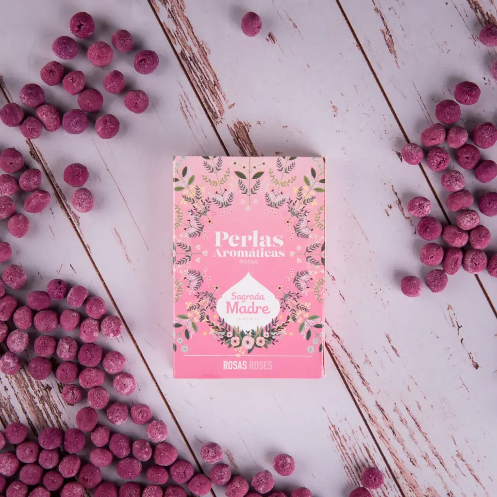 Perlas Aromáticas Rosas S.M. x1  Caja