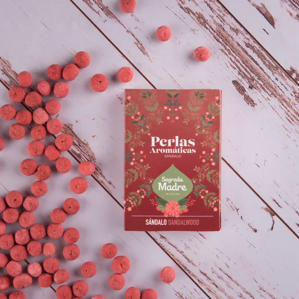 Perlas Aromáticas Sándalo S.M. x1  Caja
