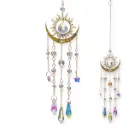 Colgante Atrapasol - Sol & Luna Dorado (41x7cm)