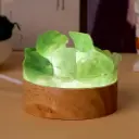 Lampara de Fluorita Verde en Bruto (6cm)