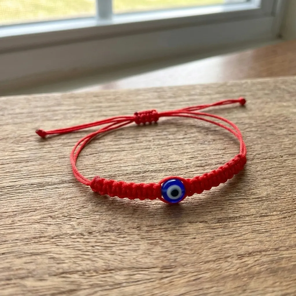 PROMO X12 - Pulsera Roja Ojo Turco (Protección)