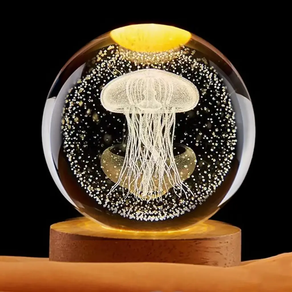 Lampara Esfera de Vidrio - Medusa (6cm)