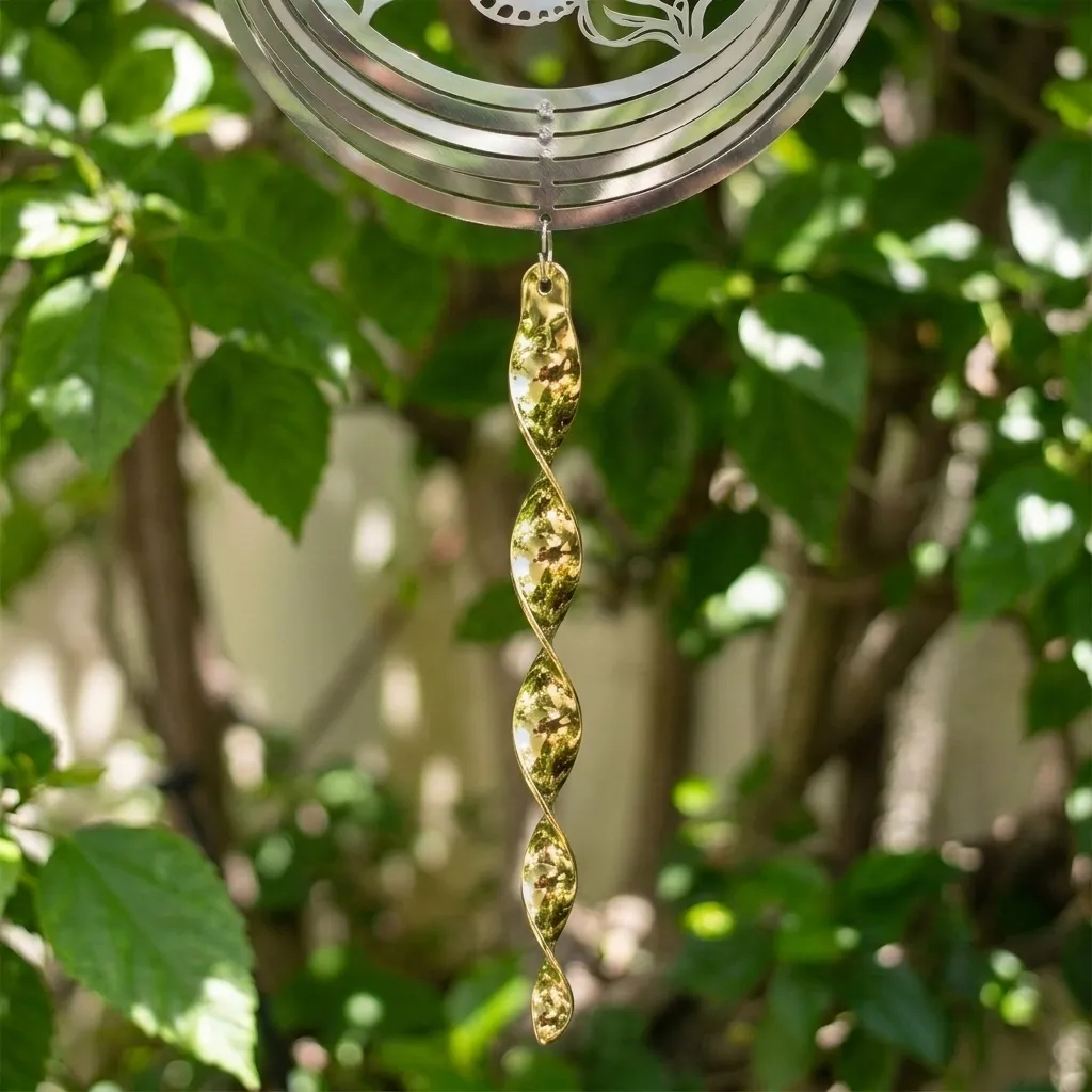 Cola para Windspinner - Espiral plástica brillante 29cm (Color surtido)