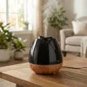 Humidificador USB Rosa Negra 16x16cm 400ml (Sin filtro - Apto Aceite)