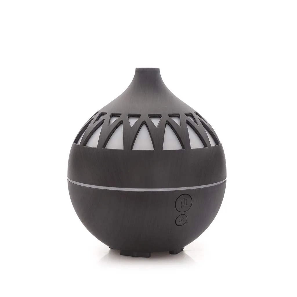 Humidificador RGB Mandala triangulos 180ml 14x6cm (Sin filtro - Apto aceites)