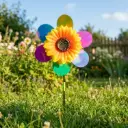 Tutor WindSpinner Plástico Girasol Brillante (52x23cm) 