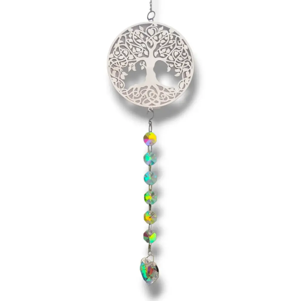 Colgante Atrapasol Tornasol - Árbol de la vida (54x9cm) 