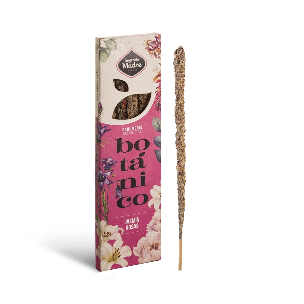 Sahumerio Botánico S.M. - Jazmín & Rosas