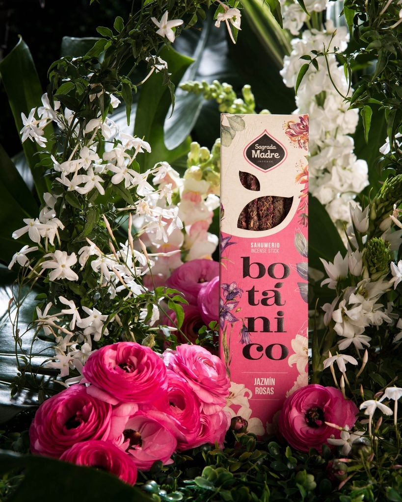 Sahumerio Botánico S.M. - Jazmín & Rosas