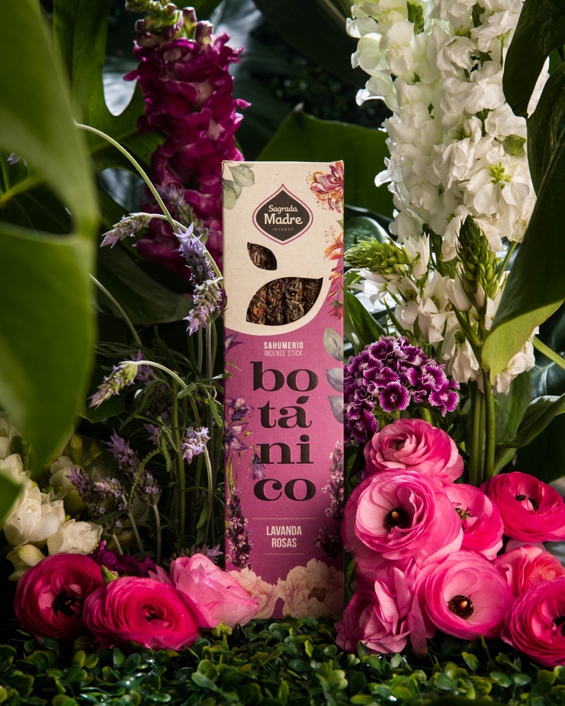 Sahumerio Botánico S.M. - Lavanda & Rosas