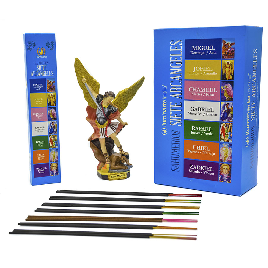 Sahumerios 7 Arcángeles Iluminarte (12 cajas)