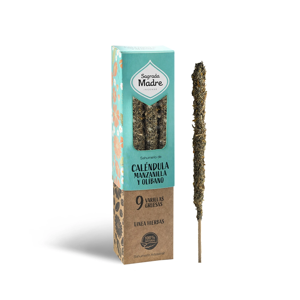Sahumerios S.M. Premium Calendula, Manzanilla y Olíbano